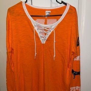 VS PINK Halloween campus long sleeve